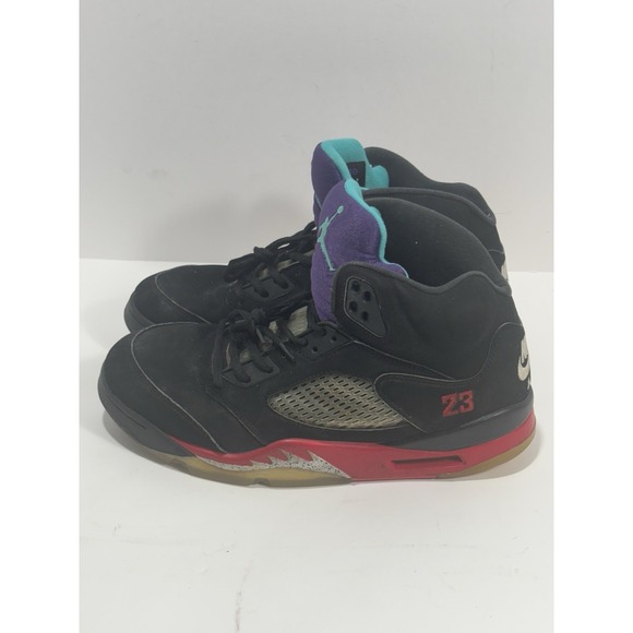 Air Jordan 5 Retro Top‎ 3 Size 10.5 Used Condition CZ7186-001 main image 8